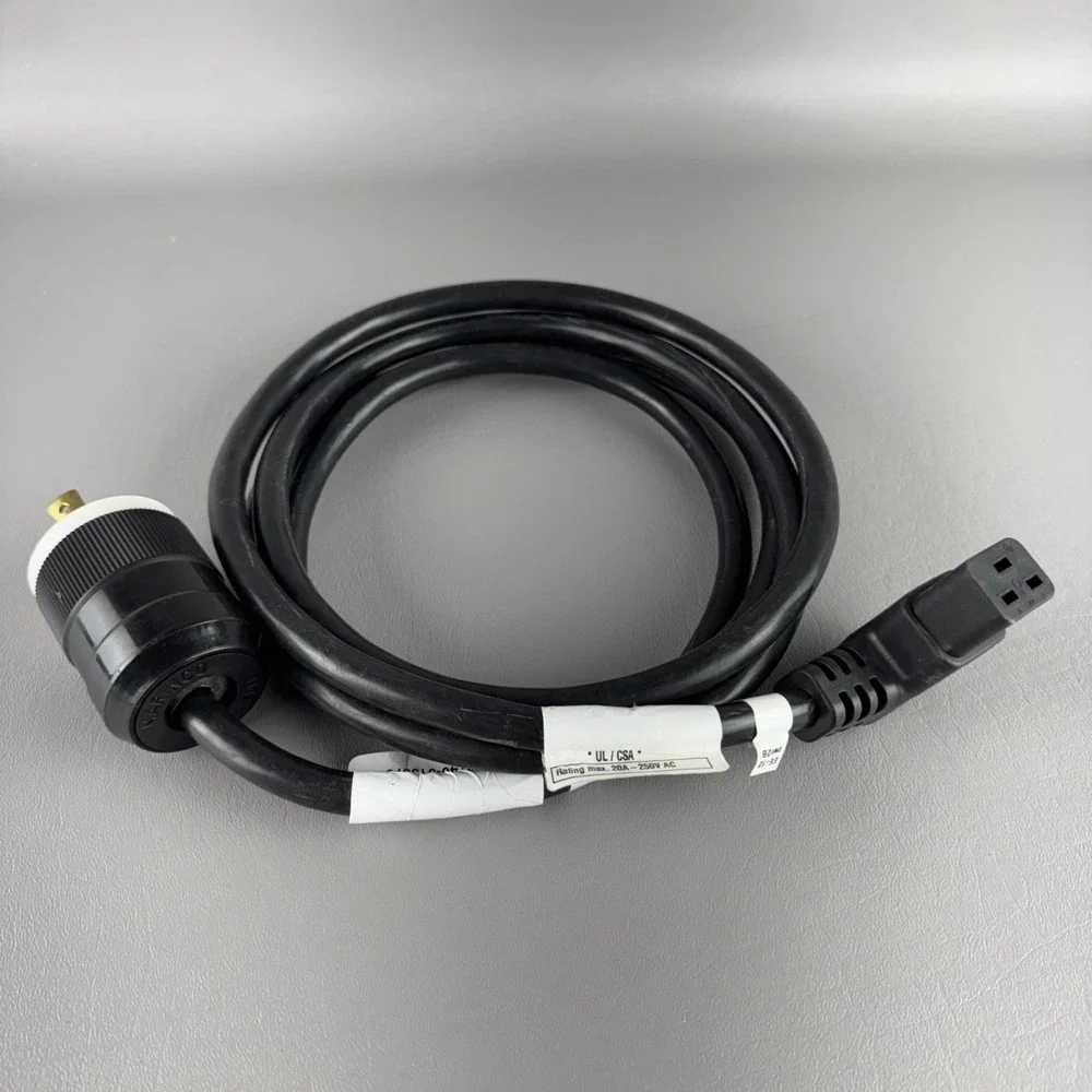 Marinco Male Twist‎ Lock Power Cable 20 Amp 250 VAC L6-20 8 Feet 3 Inches New